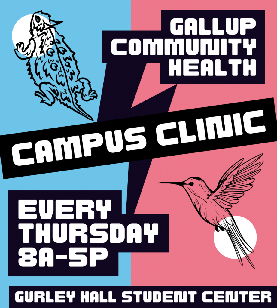 GCH Campus Clinic - UNM Gallup Gurley Hall Student Center - Thurs 8a-5p